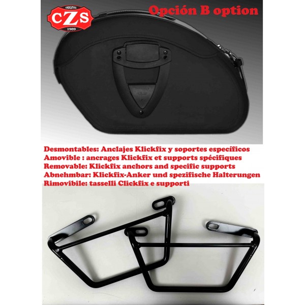 Rigid Saddlebags For Honda Rebel CMX 1100