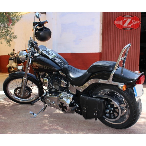 custom saddlebags for harley davidson softail