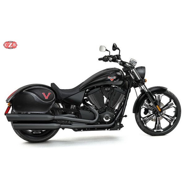 victory highball saddlebags