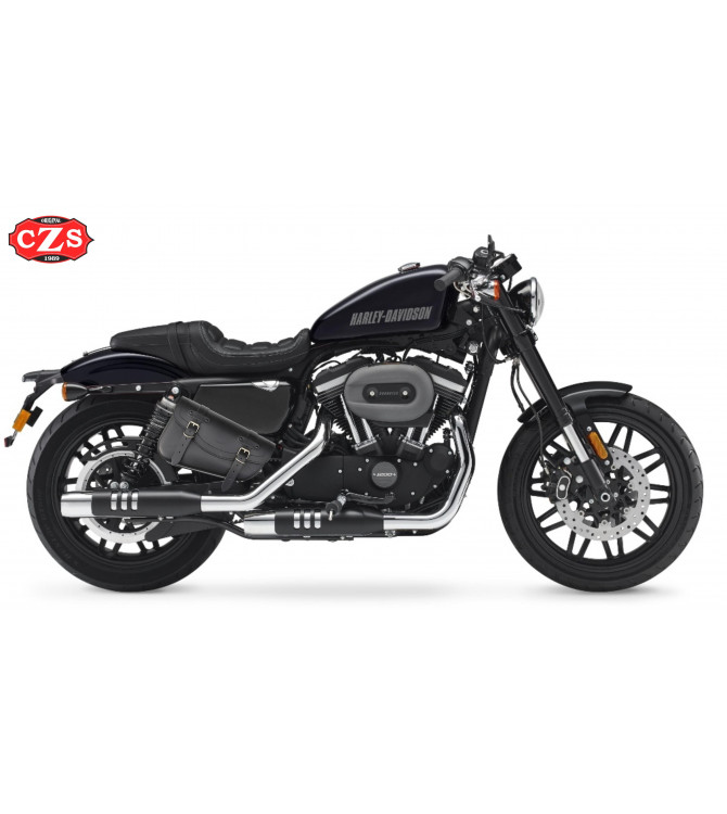 Alforja para basculante para Sportster Roadster Harley Davidson - 2018 - mod, LIVE to RIDE Básica - Modelo DERECHO -