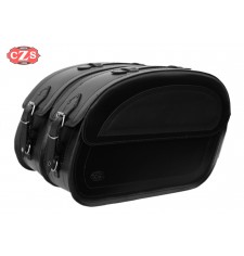 Rigid Saddlebags for Kawasaki W800 mod, SAHARA Basic - Specific 