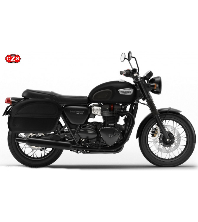 Alforjas Rígidas para Kawasaki W800 mod, SAHARA Básica - Específica 