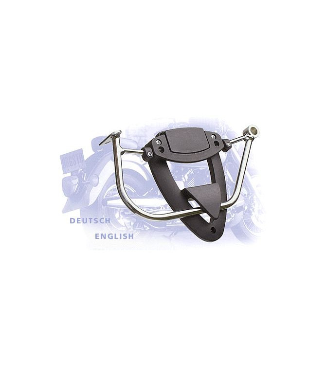 Saddlebags for YAMAHA XV 1900.MIDNIGHT STAR mod, SUPER STAR rigid black Coco Classic