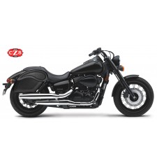 Alforjas Rígidas para Honda Shadow Phanton Aero 750cc mod, VENDETTA - Alas Honda - Específicas