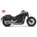 Rigid Saddlebags for Honda Shadow Phanton Aero 750cc mod, VENDETTA - Honda Wings - Specific