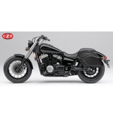 Alforjas Rígidas para Honda Shadow Phanton Aero 750cc mod, VENDETTA - Alas Honda - Específicas