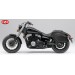 Alforjas Rígidas para Honda Shadow Phanton Aero 750cc mod, VENDETTA - Alas Honda - Específicas