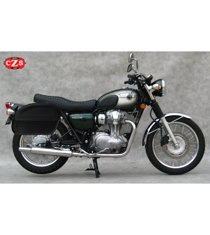Sacoches Rigides pour Kawasaki W800 mod, SAHARA Basique - Spécifique 
