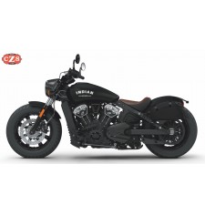 Alforja para basculante para Indian Scout mod, LEGION Básica Específica - IZQUIERDA 