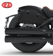 Alforja para basculante para Indian Scout Bobber mod, LEGION Básica Específica - IZQUIERDA 