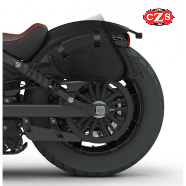 Saddlebag swingarm Indian Scout Bobber TROYANO Basic Specific LEFT