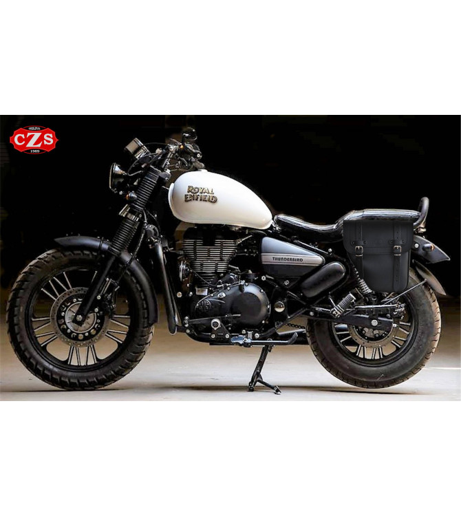 Saddlebag Royal Enfield Thunderbird 500X Ivory Black