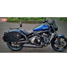 Sacoches Rigide pour Hyosung Aquila GV 650 mod, VENDETTA Gothique Spécifique