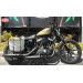 Alforja para Sportster Harley Davidson mod, BANDO PLATOON Específica - Hueco Amortiguador - DERECHA 