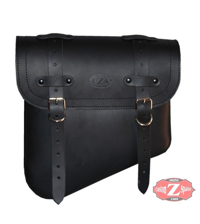 Alforja de Basculante para Royal Enfield Interceptor INT 650 mod, HERCULES Básica - IZQUIERDO 