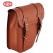 Saddlebag for Royal Enfield Bullet Classic Squadron mod, CENTURION - Light Brown - Specific - RIGHT