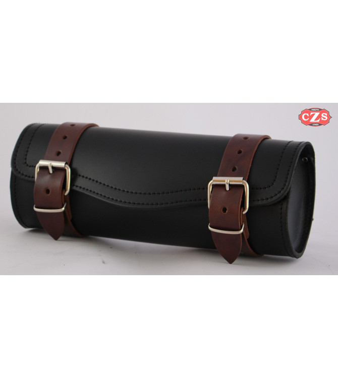 Basis Custom Tollbag 29 cm x 11Ø - Zweifarbig schwarz/braun