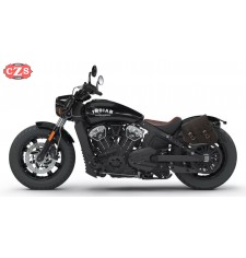 Alforja para basculante para Indian Scout Bobber mod, LEGION Básica Específica - IZQUIERDA 