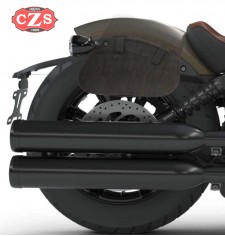 Alforja para basculante para Indian Scout Bobber mod, LEGION Básica Específica - DERECHA