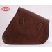 Saddlebag for swingarm for Indian Scout Bobber mod, LEGION Basic Specific - Brown - LEFT