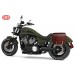 Side saddlebag for Victory Gunner mod, BANDO Basic Specific - Brown -