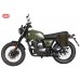 Saddlebag for Brixton BX 125 X Scrambler Green mod, CENTURION PLATOON Specific - LEFT