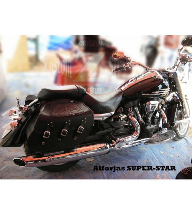 Juego de alforjas Rigidas SUPER STAR Jefe Indio Celtic Basicas 