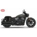 Sacoche pour Indian Scout Bobber 2018 mod, CENTURION Spécifique - Noir/Vert - DROITE