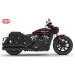 Alforja para Indian Scout Bobber 2018 mod, CENTURION Específica - Negro/Verde - DERECHA