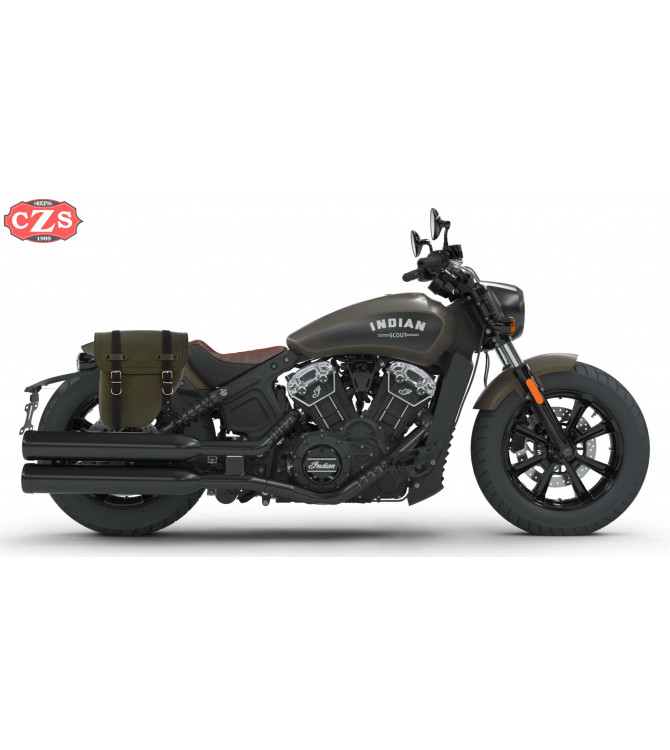 Sacoche pour Indian Scout Bobber 2018 mod, CENTURION Spécifique DROITE