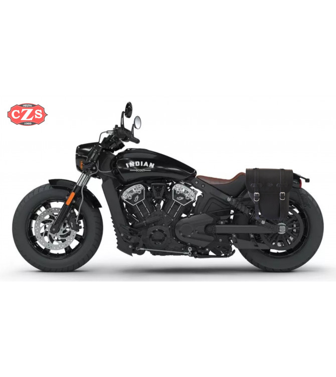 Sacoche pour Indian Scout Bobber 2018 mod, CENTURION Spécifique GAUCHE