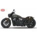 Sacoche pour Indian Scout Bobber mod, CENTURION PLATOON Spécifique - White Star - GAUCHE