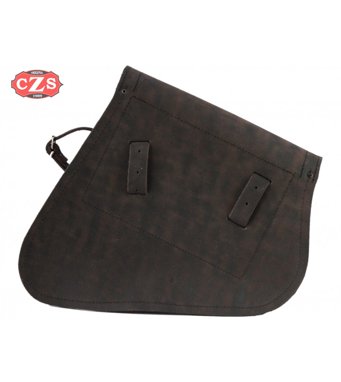 Saddlebag for swingarm for Indian Scout Bobber mod, LEGION Basic Specific - Old Rat - LEFT