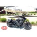 Alforja para Indian Scout Bobber 2018 mod, CENTURION Específica - Negro/Verde - DERECHA