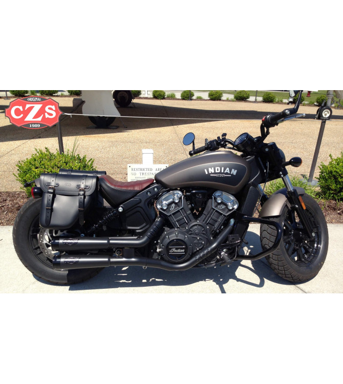 Sacoche pour Indian Scout Bobber 2018 mod, CENTURION Spécifique DROITE