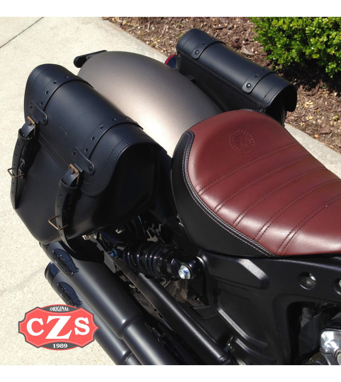 Sacoche pour Indian Scout Bobber 2018 mod, CENTURION Spécifique DROITE