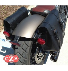 Saddlebag for Indian Scout Bobber 2018 mod, CENTURION PLATOON Specific LEFT