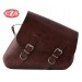 Saddlebag for swingarm mod, LEGION Basic - Brown - UNIVERSAL - LEFT