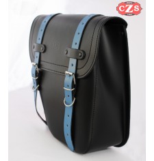 Satteltasche mod, CENTURION - Schwarz/Blau - UNIVERSAL - LINKS