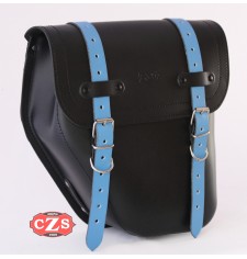 Satteltasche mod, CENTURION - Schwarz/Blau - UNIVERSAL - LINKS