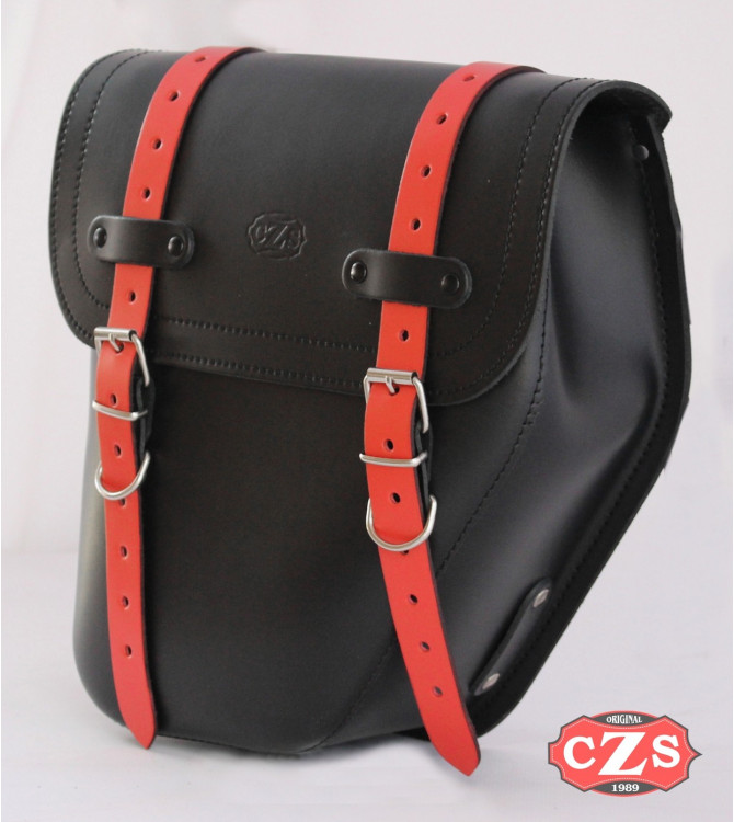 Saddlebag mod, CENTURION - Black/Green - UNIVERSAL - RIGHT -