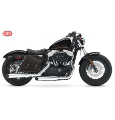 Saddlebag for swingarm for Sportster Harley Davidson mod, LEGION Basic - Old Rat - UNIVERSAL - RIGHT
