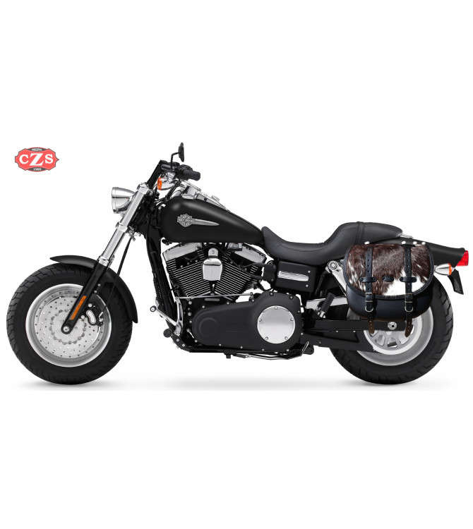 Satteltasche für Fat-Bob Dyna Harley Davidson mod, BANDO Basis Spezifische LINKS