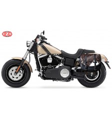 Saddlebag for Fat-Bob Dyna Harley Davidson mod, BANDO Basic Specific LEFT