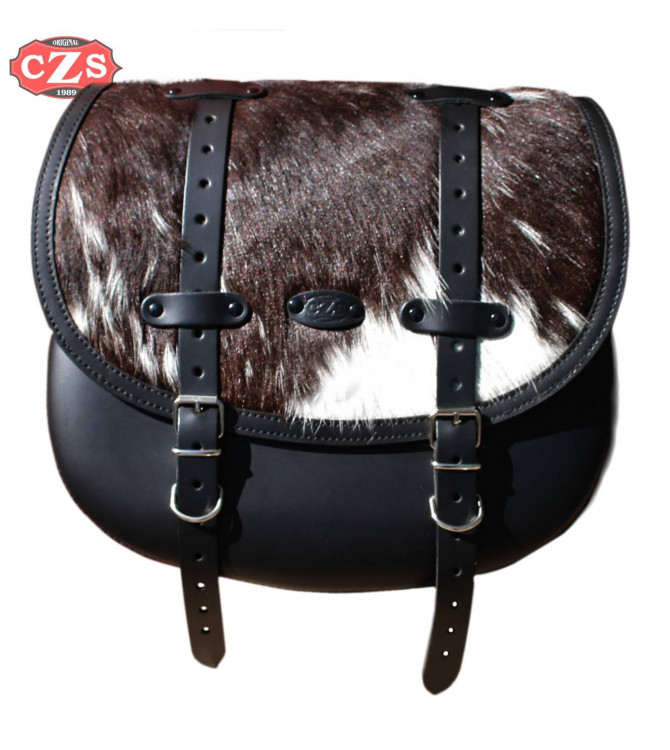 Alforja para Fat-Bob Dyna Harley Davidson mod, BANDO Básica Espécífica IZQUIERDA