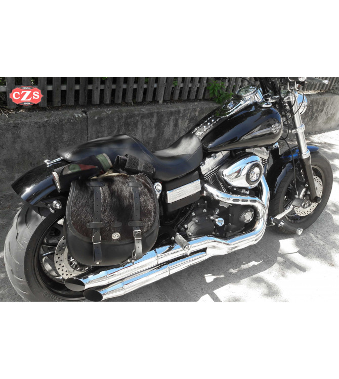 Sacoche pour Dyna Harley Davidson mod, BANDO SAUVAGE Spécifique DROITE