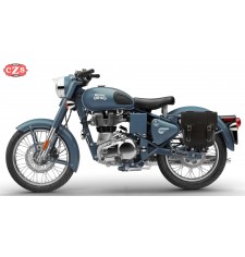 Alforja para Royal Enfield Classic 500 Stealth Black mod, ADRIANO Específica - DERECHA