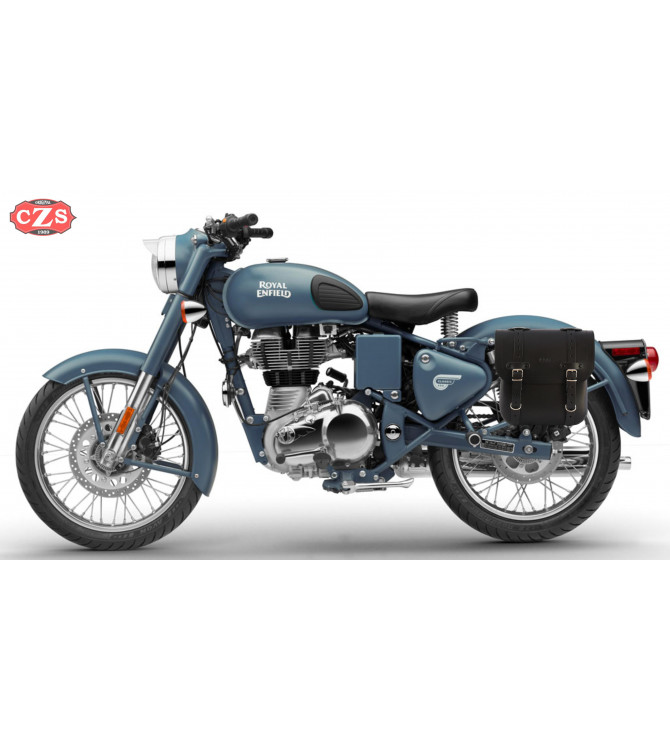 Alforja para Royal Enfield Classic 500 Stealth Black mod, ADRIANO Específica - DERECHA