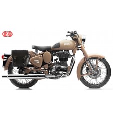 Alforja para Royal Enfield Classic 500 Stealth Black mod, ADRIANO Específica - DERECHA