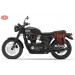 Alforja para Triumph Bonneville T100/T120 mod, CENTURIÓN Específica - Marrón - IZQUIERDA